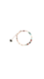 BRACCIALE PIETRE COLORATE