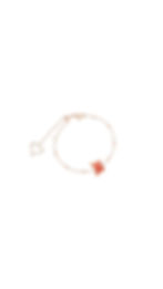 BRACCIALE FARFALLA ARANCIONE