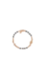 Bracciale Rosario Cristalli Blu Scuro